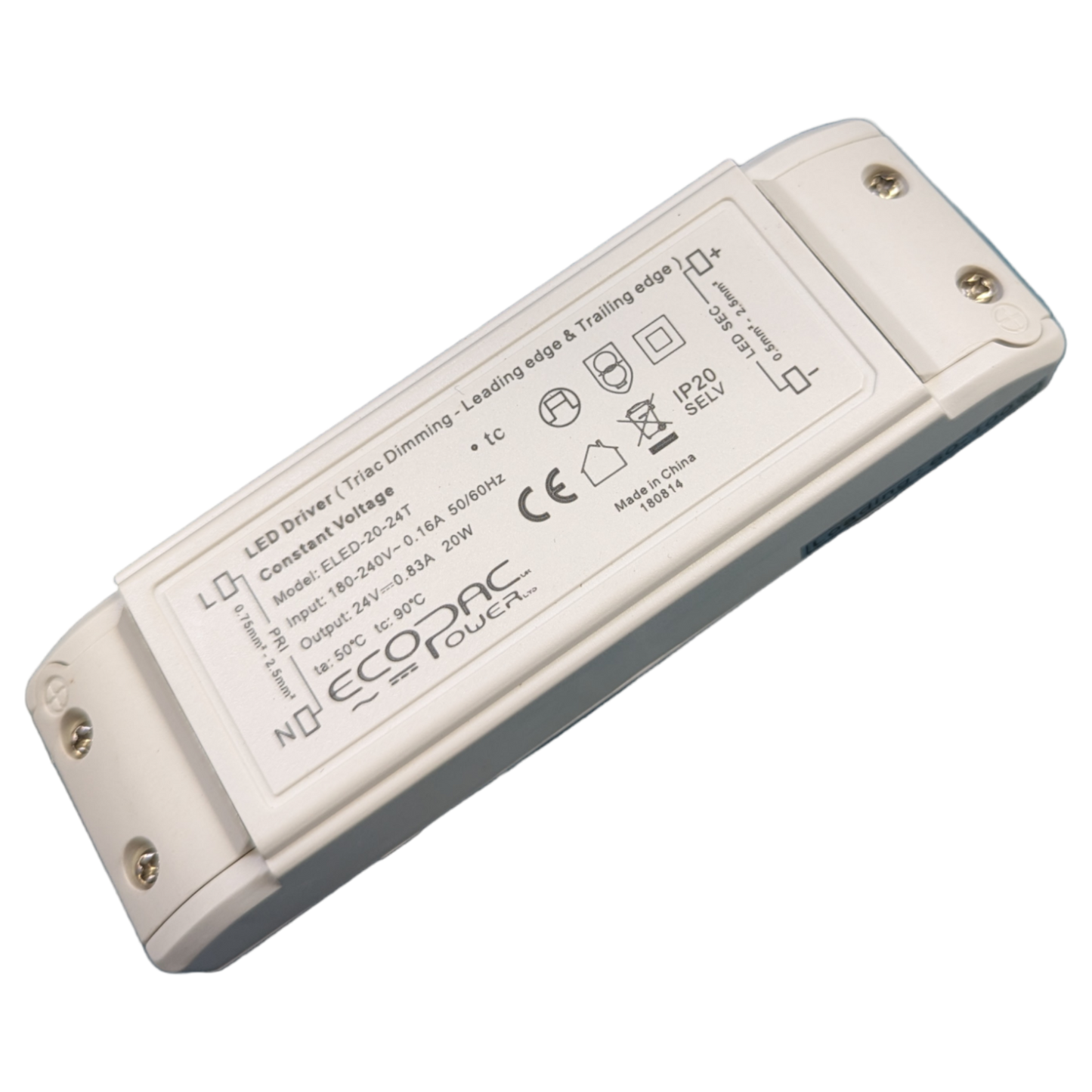 Ecopac ELED-20-24T LED Driver