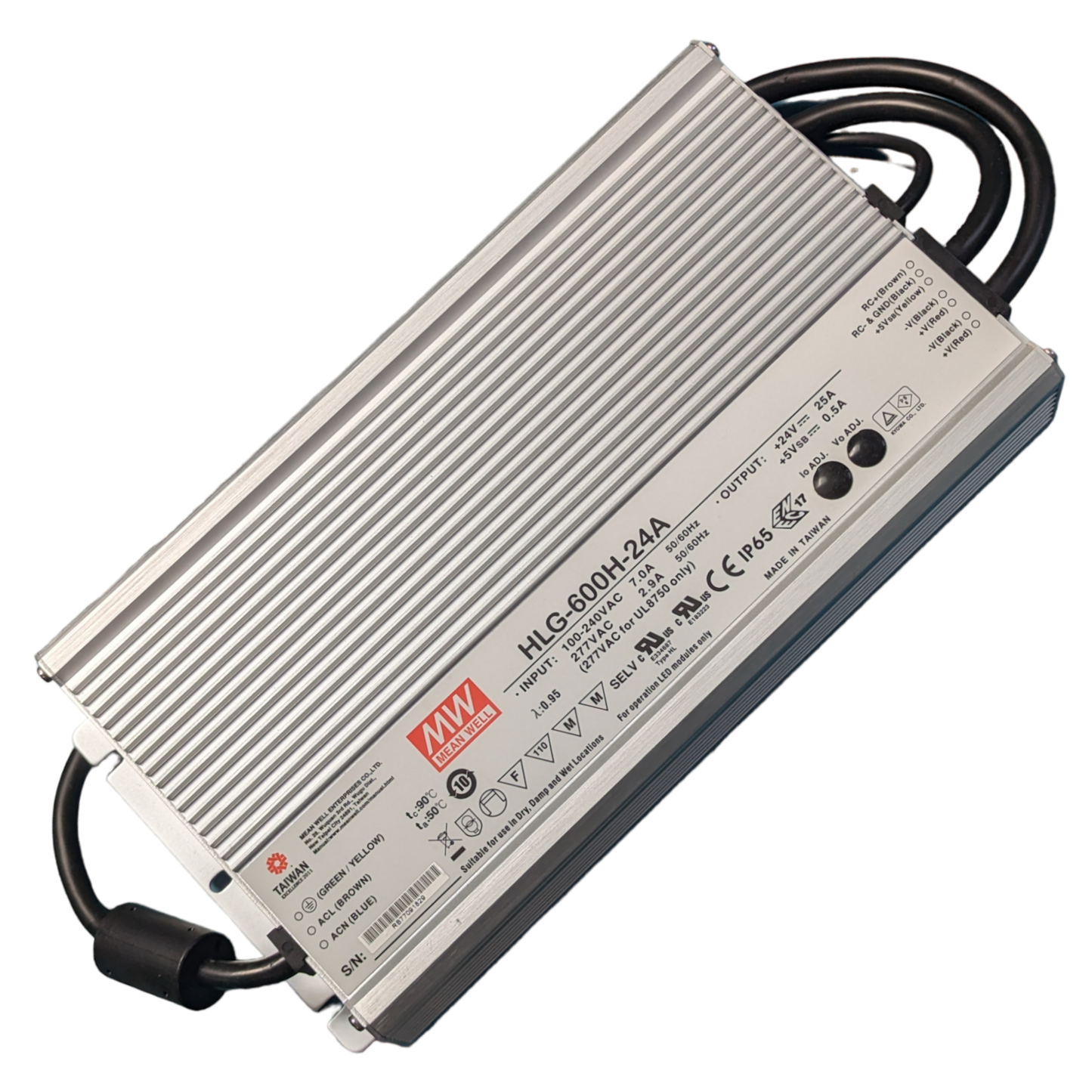 Meanwell HLG-600H-24A LED Driver