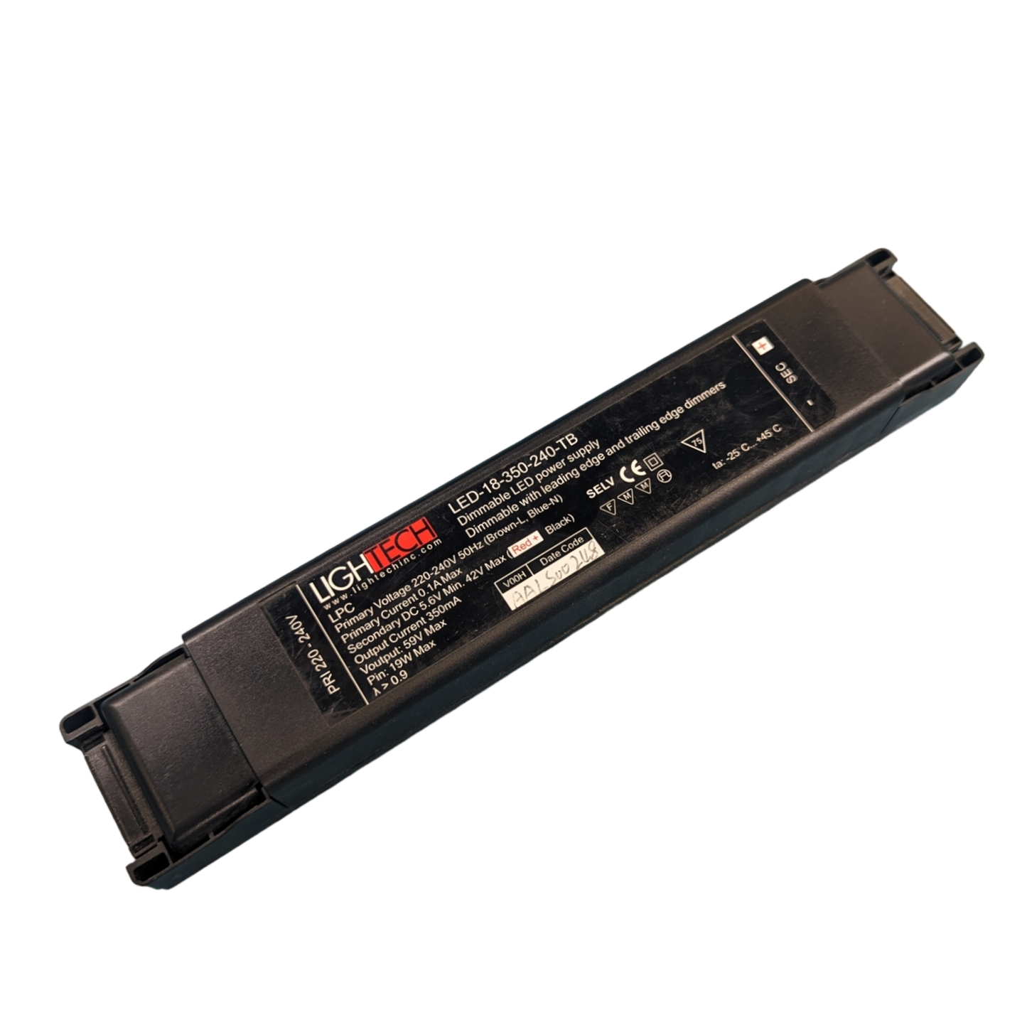Lightech LED18350240TB Dimming LED Driver