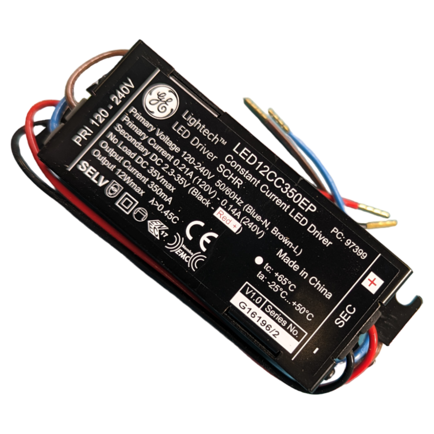 Lightech 97399 LED12CC350EP LED Driver