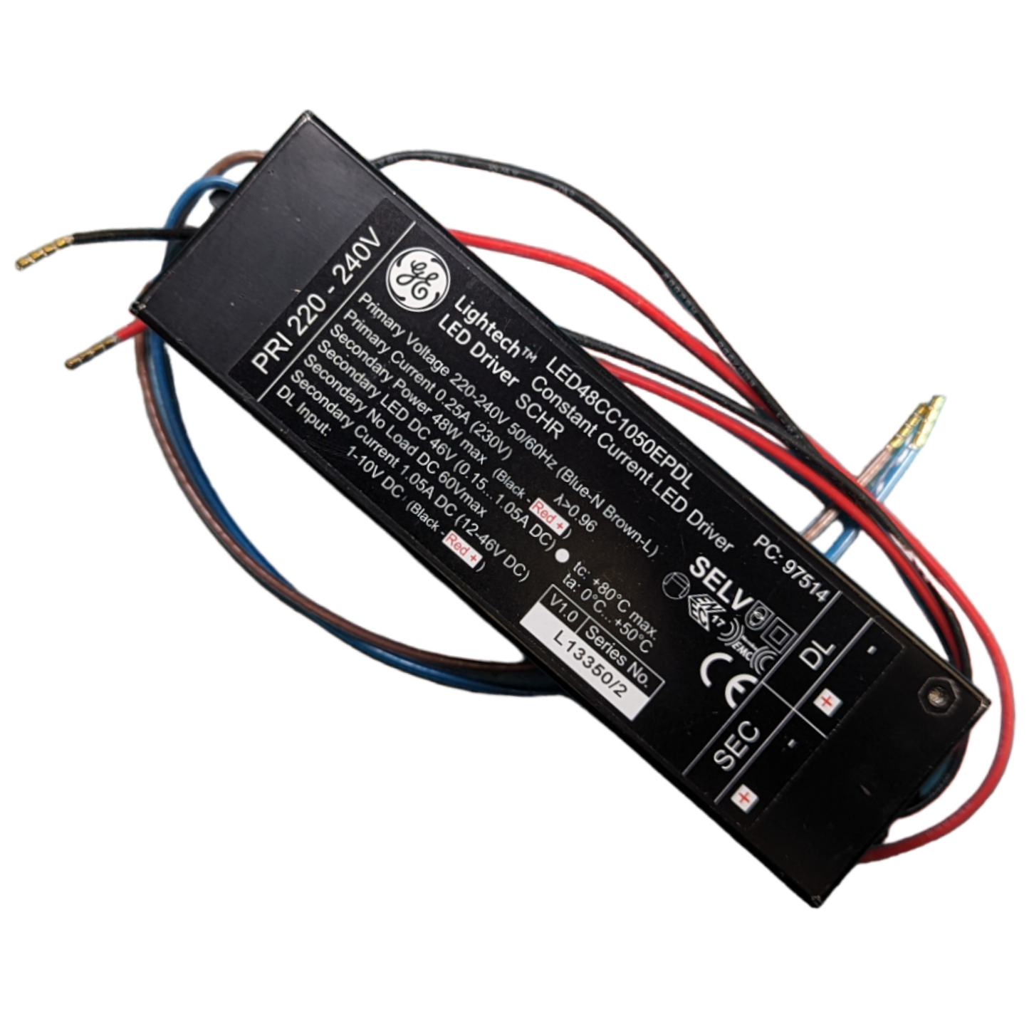 Lightech 97514 LED48CC1050EPDL LED Driver