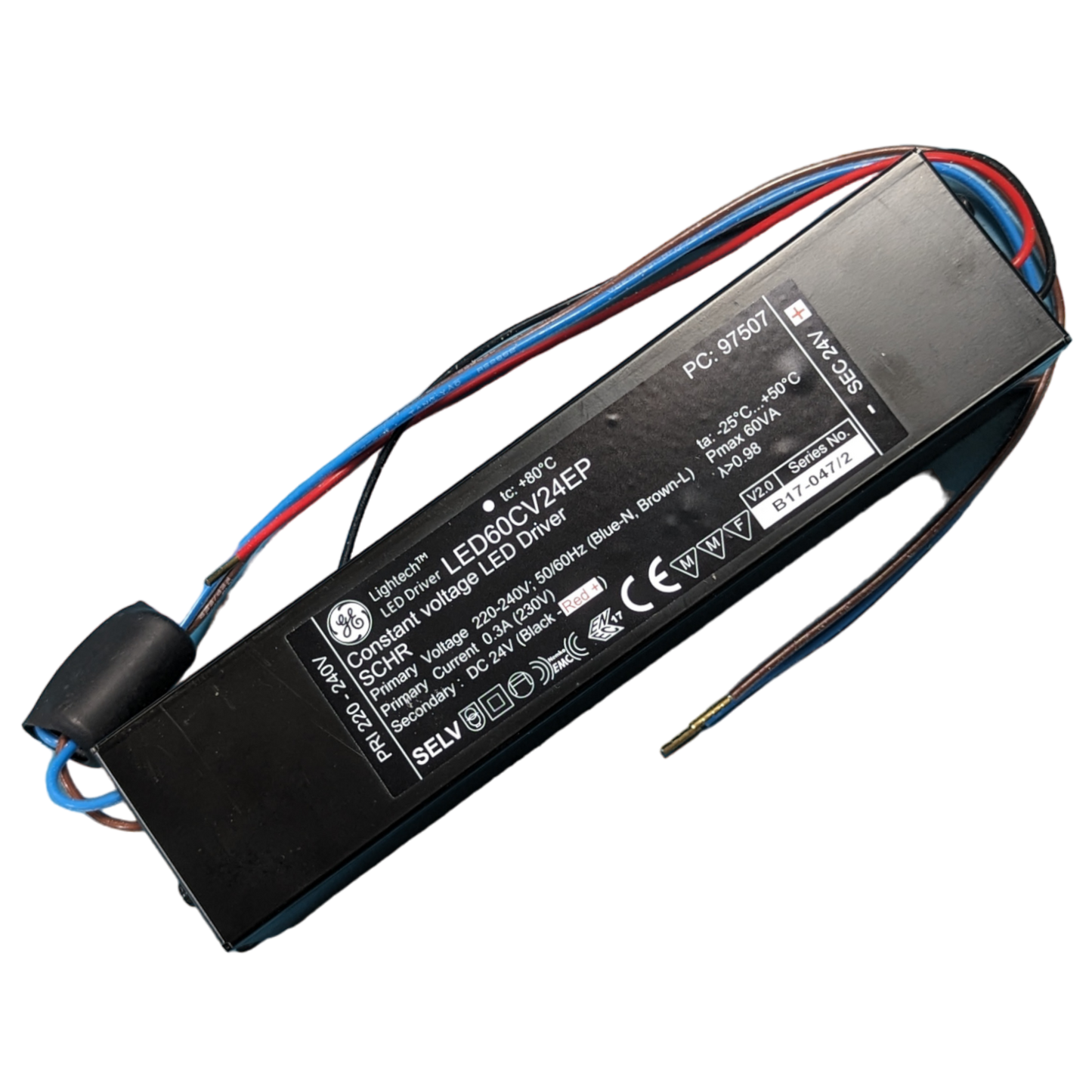 Lightech 97507 LED60CV24EP LED Driver