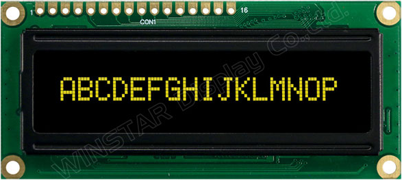 Oled Display WEH001602ELPP5N