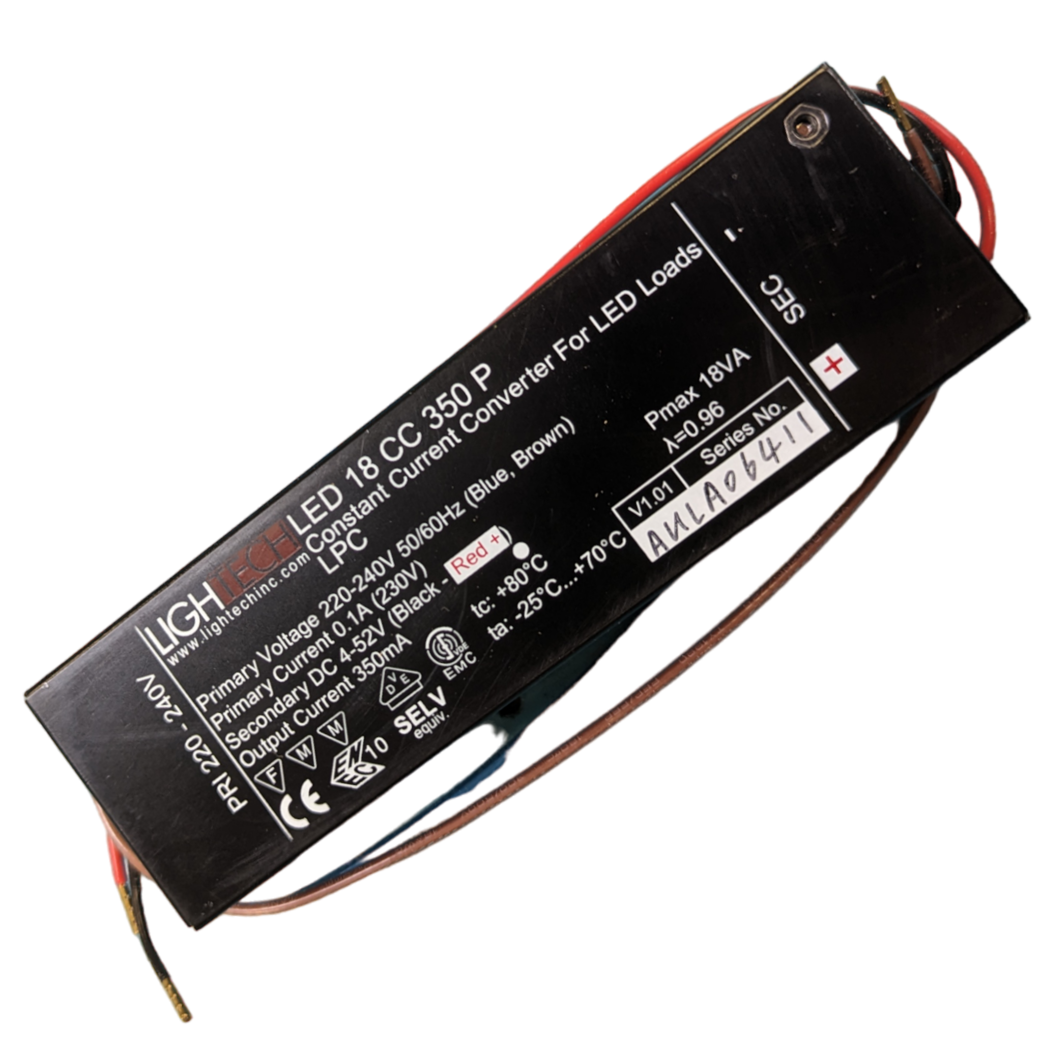Lightech LED18CC350P LED Driver – Jenste-Lighthouse.com
