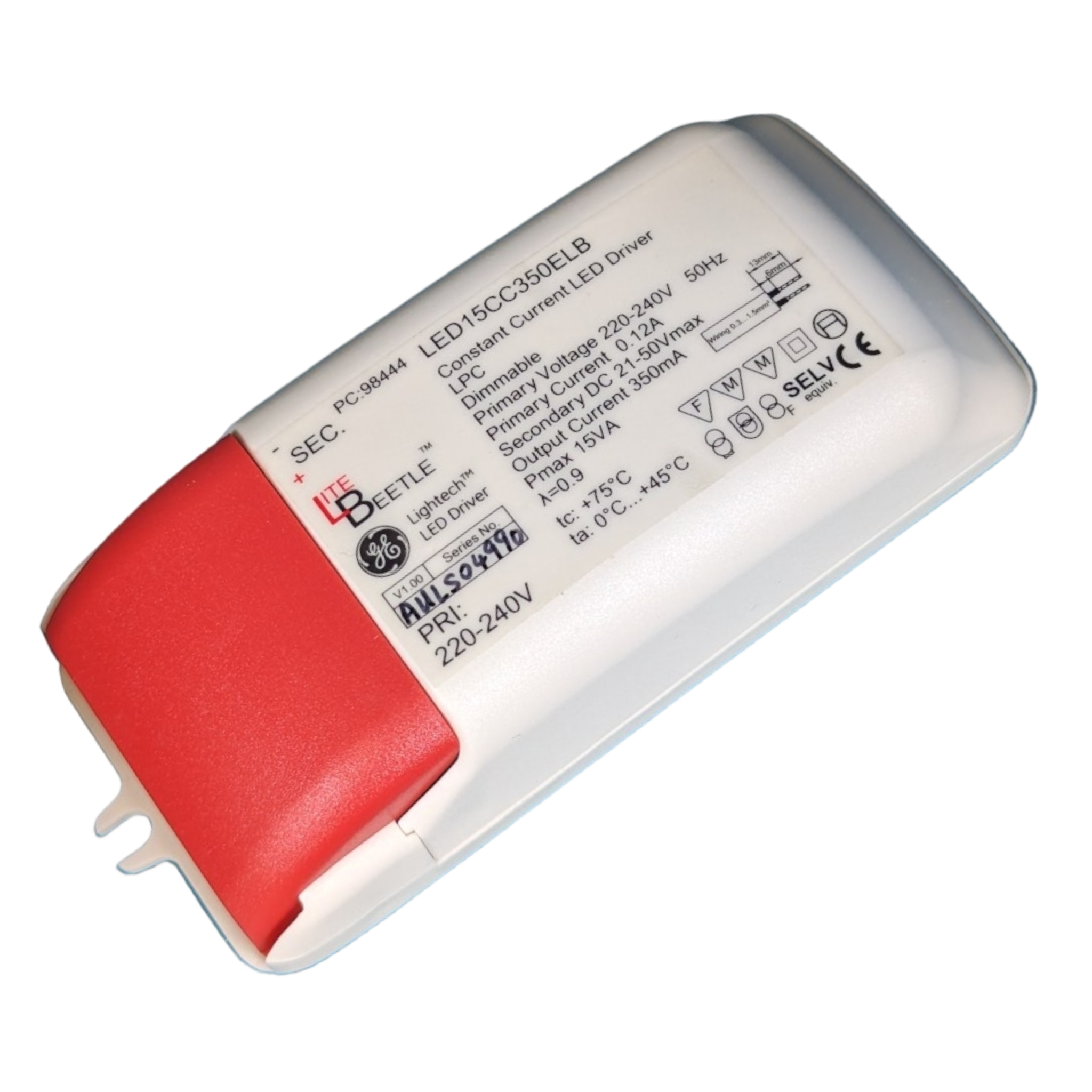 Lightech 98444 LED15CC350ELB LED Driver – Jenste-Lighthouse.com